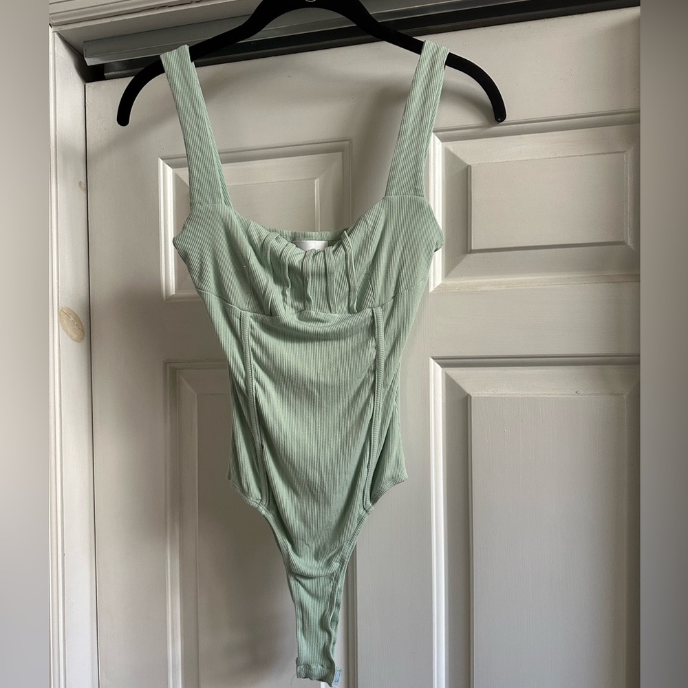 Hello Molly Mint Green Women's Bodysuit